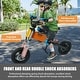 preview thumbnail 8 of 7, Orange Aluminium Alloy Children's outdoor off-road electric bicycle No battery Electric bicycle that can be Pedalled
