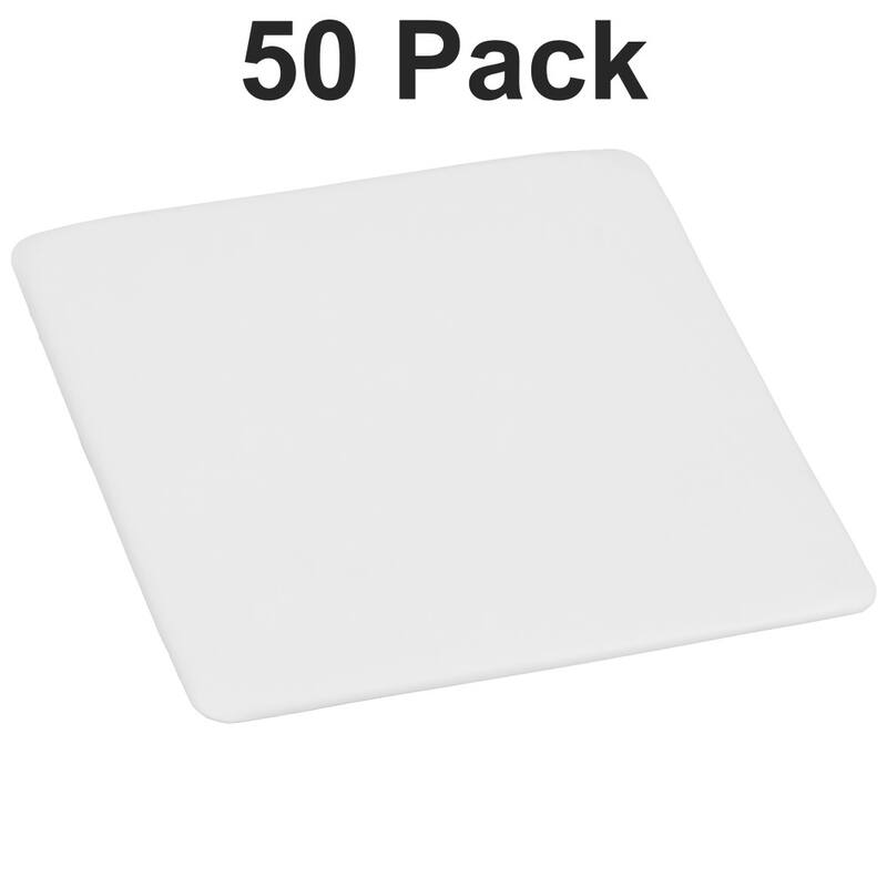 50 Pack Replacement Seat for Resin Folding Chairs - White