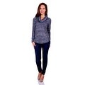 preview thumbnail 4 of 14, Simply Ravishing Women's Long Sleeve Stretchable Cowl Sweater