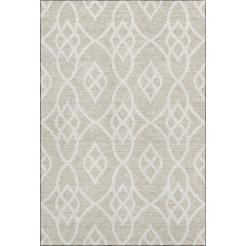 Premium Washable Super Soft Transitional Scroll Mayfield Rug