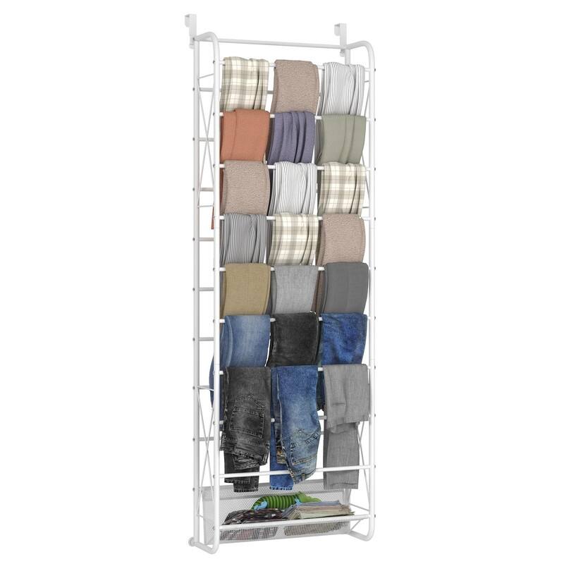 10 Tier Over The Door Shoe Organizer