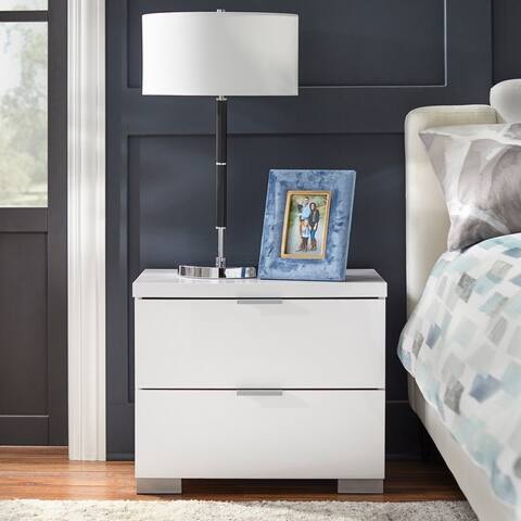 Buy Glossy Nightstands Bedside Tables Online At Overstock Our Best Bedroom Furniture Deals