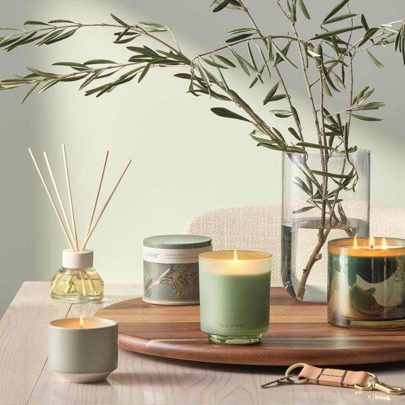 Beautifully Done Essentials Hinoki Sage Demi Vanity Tin Scented Candle