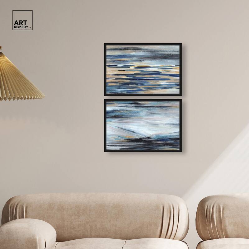 Endless Sea Canvas Set of 2 by Art Remedy