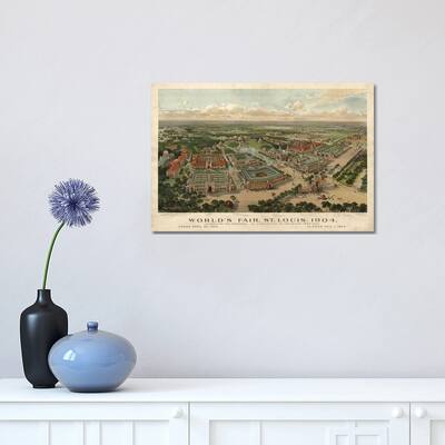 iCanvas "St. Louis World's Fair, 1904" by Vintage Apple Collection Canvas Print