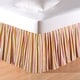 preview thumbnail 1 of 1, Celine Stripes Twin Bed Skirt Drop Length: 18 inches