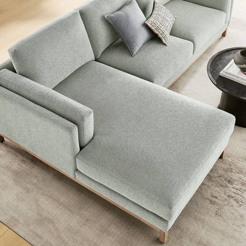 Roscoe Left-Facing Upholstered Sectional Sofa with Chaise