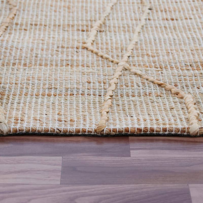 Sevita Natural Abstract Modern Area Rug