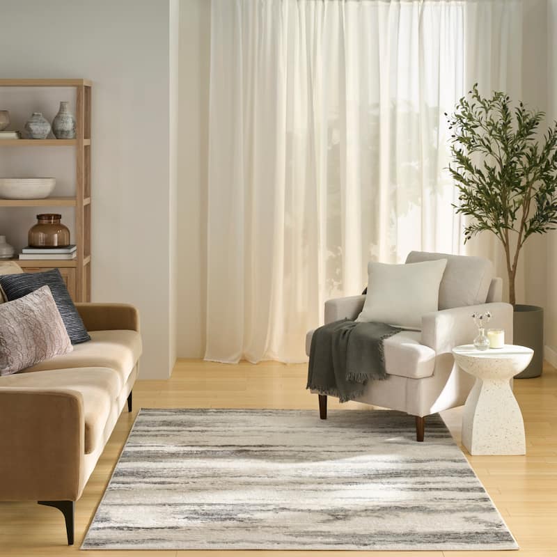 Nourison Serenity Home Indoor only Abstract Area Rug