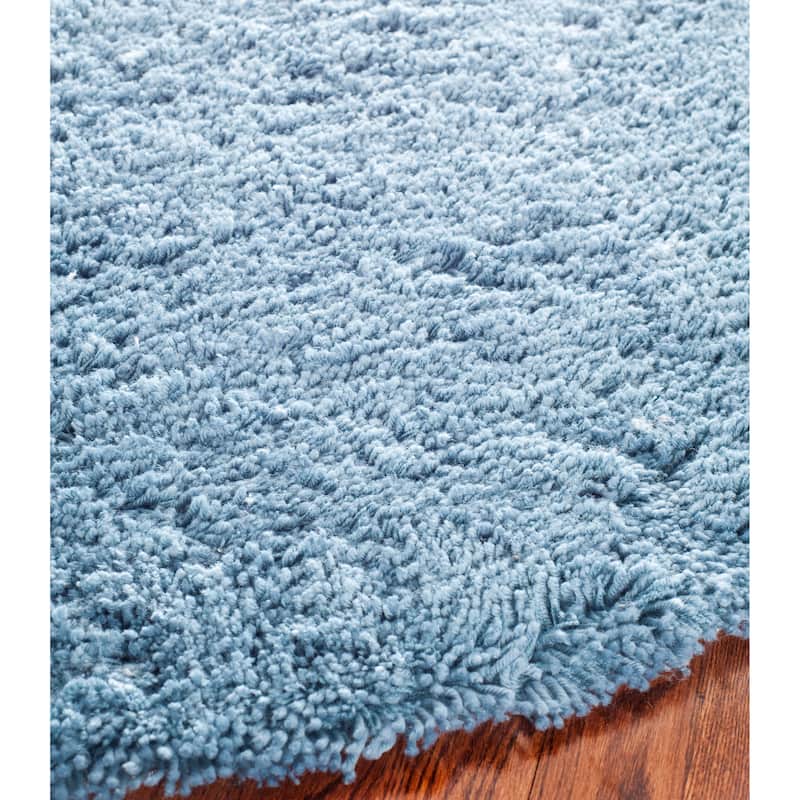 SAFAVIEH Handmade Classic Shag Nakhshun Rug