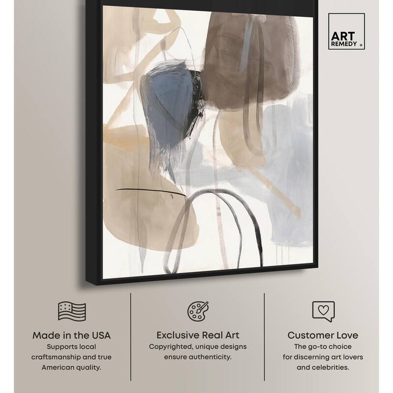 Freeform Movement I Canvas by Art Remedy