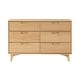 preview thumbnail 23 of 72, Walker Edison Gammelstaden Mid-Century Solid Wood 6-Drawer Dresser