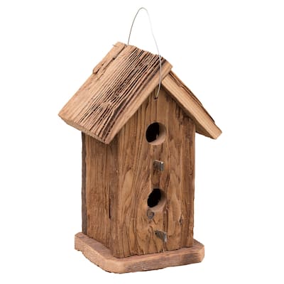 Rustic Two Story Birdhouse