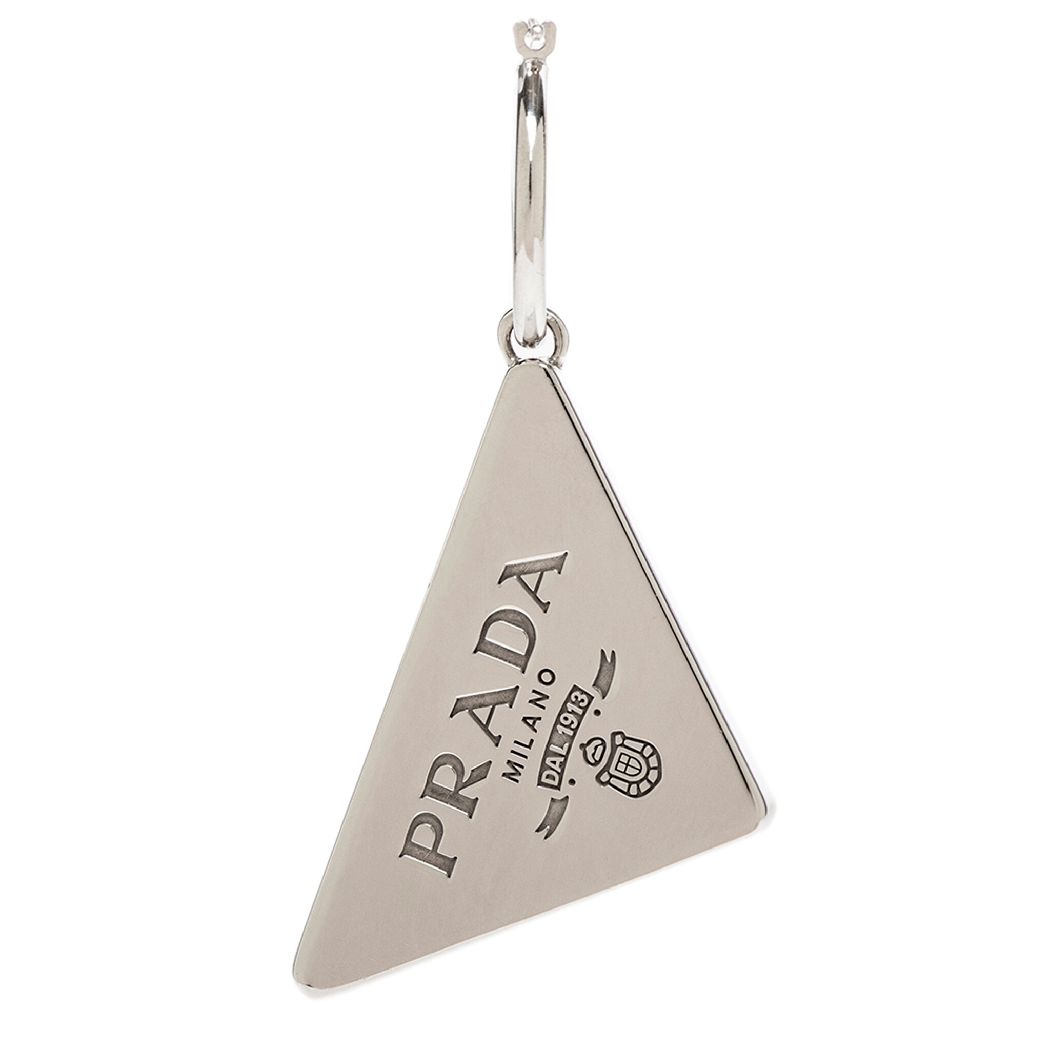 Prada Symbole Quartz Pendant Single Earring, Right Ear Prada Symbole Quartz Pendant Single Earring, Right Ear