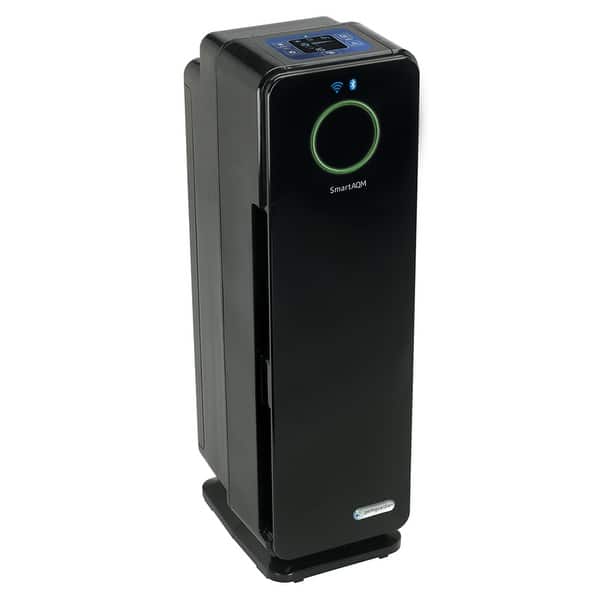 slide 2 of 9, Germ Guardian 4-in-1 WiFi & Bluetooth Smart Voice Control Air Purifier with Smart AQM and UV-C