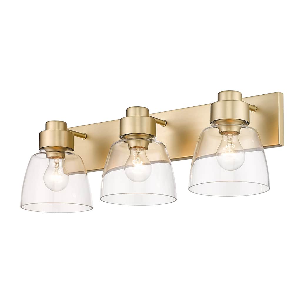 Golden Lighting Remy 3-light Vanity in Brushed Champagne Brass
