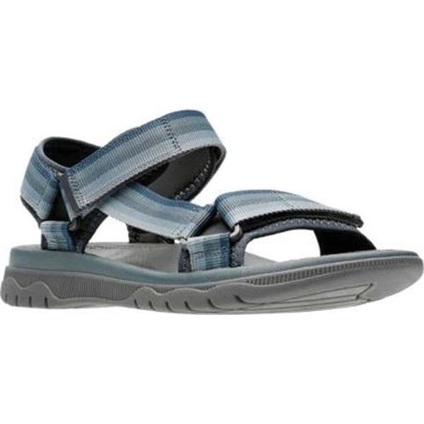 Clarks sandals mens grey clearance