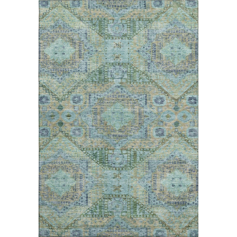 Premium Washable Super Soft Vintage Traditional Mayfield Rug