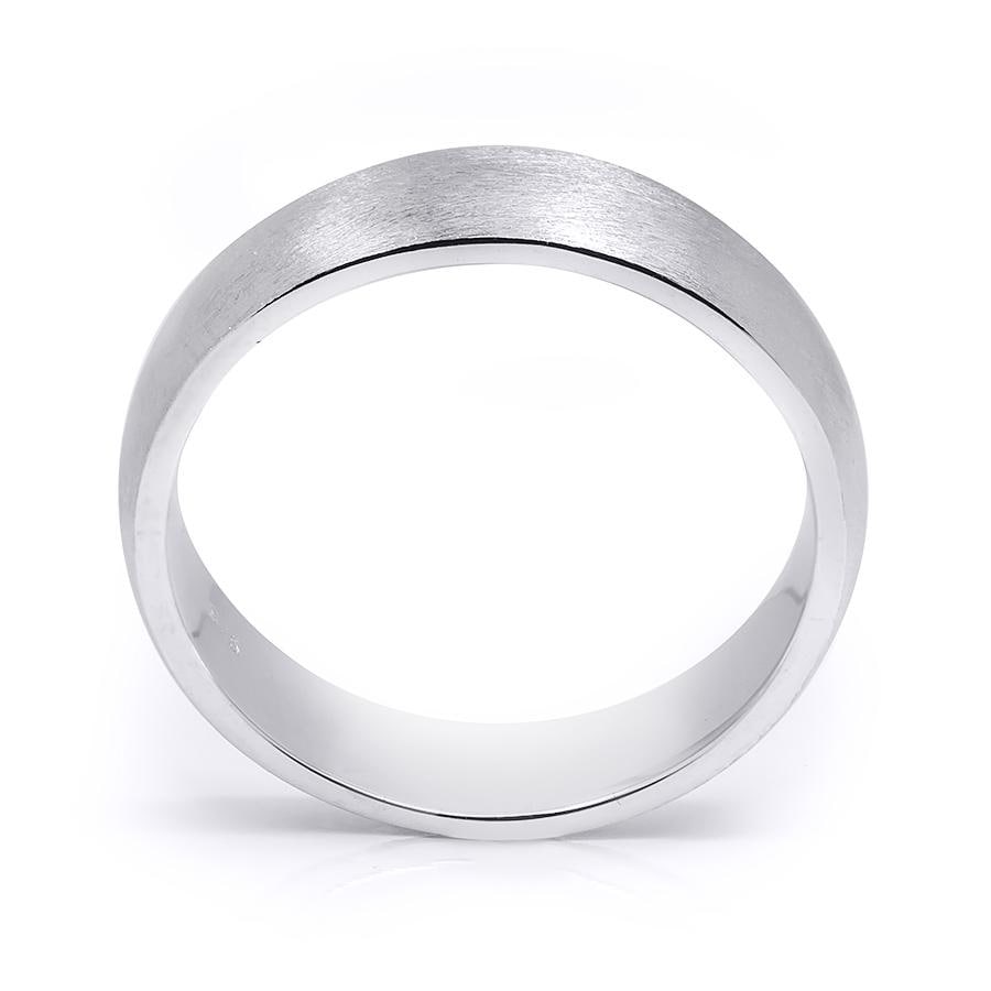 Shop 5mm Authentic Sterling Silver Comfort Fit Mens Wedding Band Ring Overstock 30355486