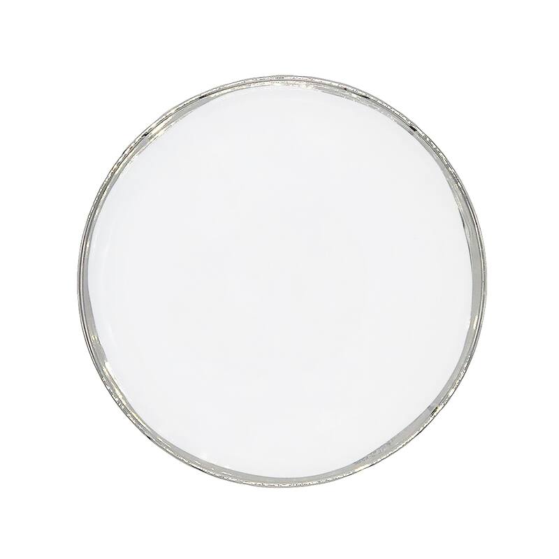 Canvas Home Dauville Dinner Plates, Set of 4 - Silver