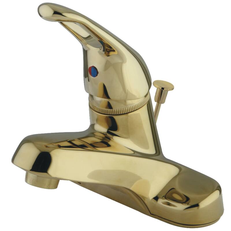 Kingston Brass Wyndham Centerset Bathroom Faucet with Pop-Up Drain