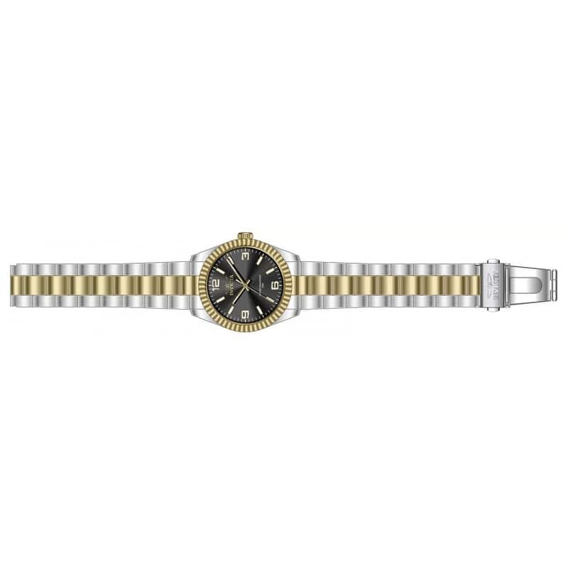 Invicta Men's 47453 Specialty Quartz 3 Hand Black Dial Watch