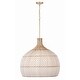 preview thumbnail 10 of 8, Crystorama Lighting Group ZAN-9006 Zanzibar 6 Light 26" Wide Pendant
