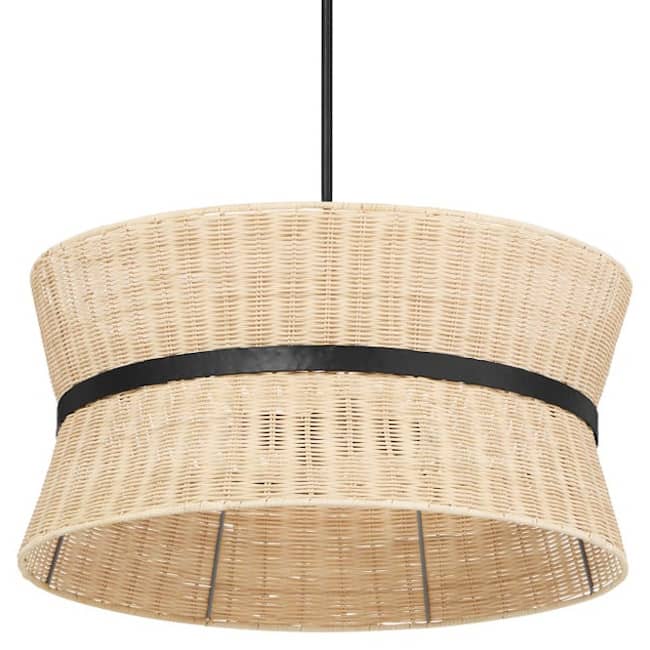 Quorum International 6123-4 Fairview 4 Light 25" Wide Pendant with - Matte Black