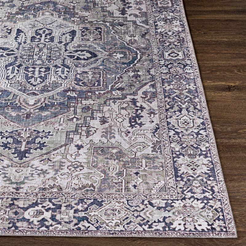 Artistic Weavers Adenia Vintage Medallion Printed Area Rug