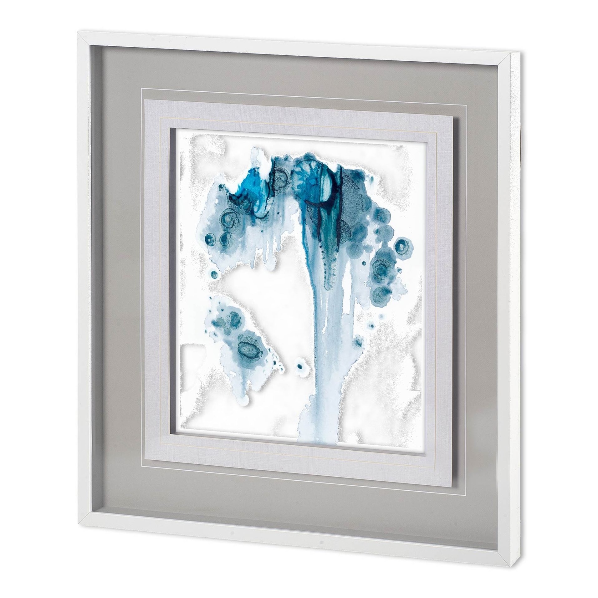 Cirripedia by Mercana Studio a Hand Embellished Textured Framed Art Print Matted under Glass