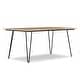 preview thumbnail 11 of 18, WYNDENHALL Moreno Industrial Wood Dining Table