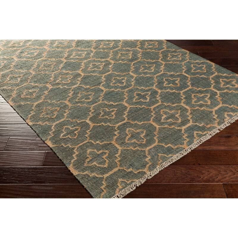 The Gray Barn Erwin Hand-woven Indigo Jute Runner Rug