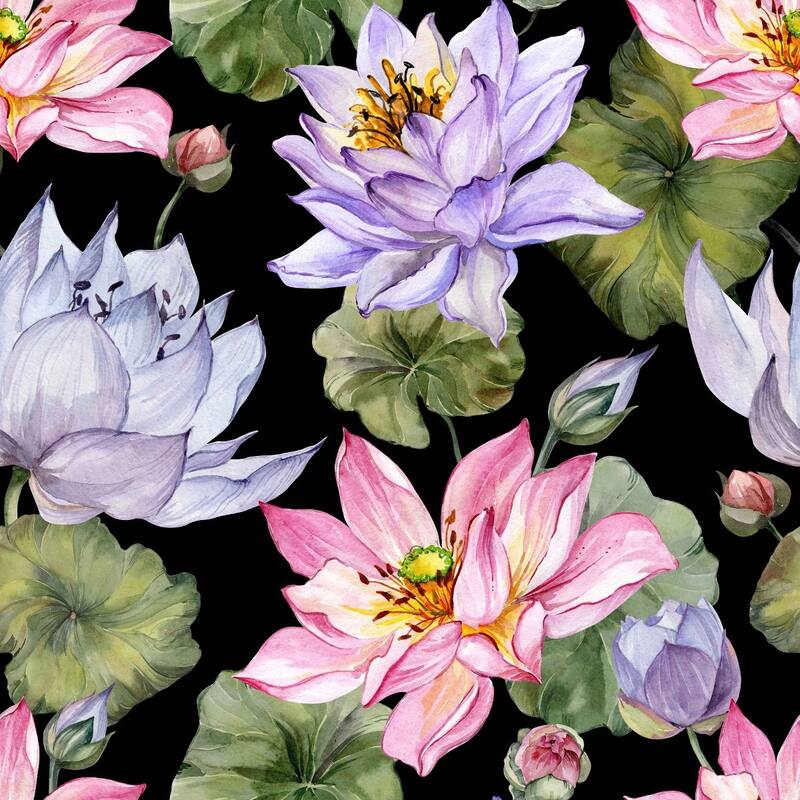 Dark Wallpaper with Large Flowers Bed Bath & Beyond 35647465