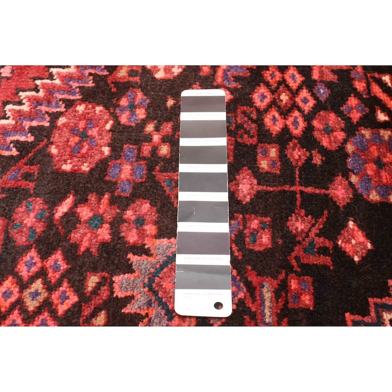 ECARPETGALLERY Hand-knotted Anadol Black Wool Rug - 4'11 x 8'7