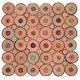 preview thumbnail 8 of 19, SAFAVIEH Handmade Cape Cod Arline Coastal Jute Rug 6' Square - Red/Natural - Square