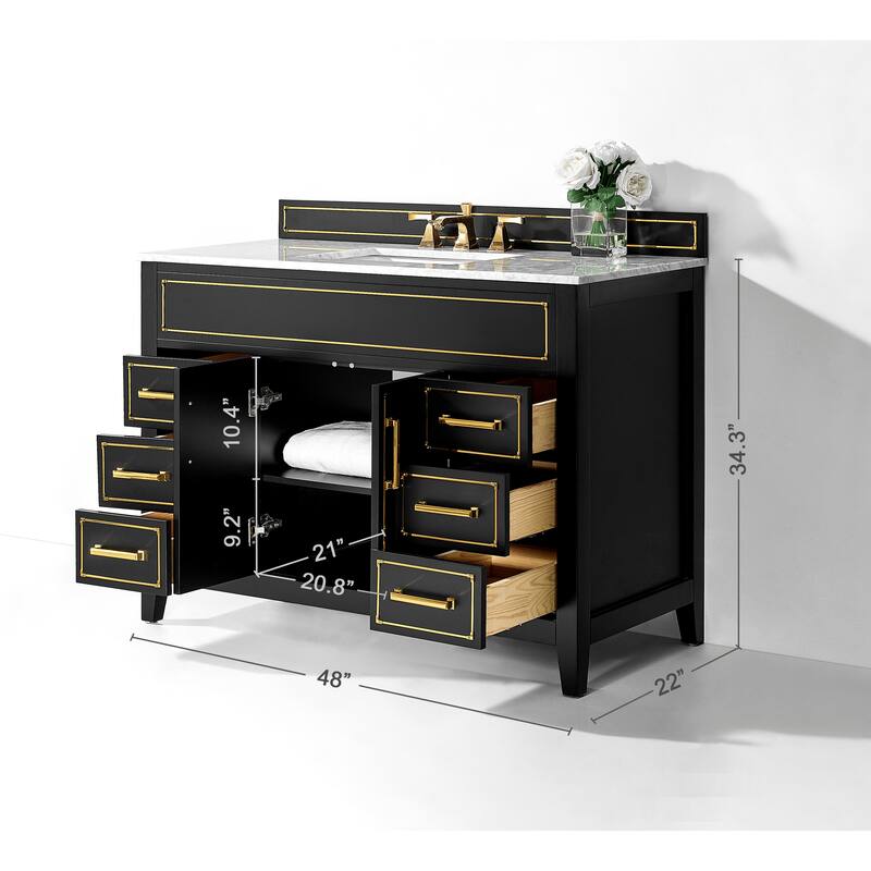 Ancerre Designs Aspen Bathroom Vanity Set