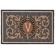 preview thumbnail 22 of 39, SAFAVIEH Handmade Monogram Griseldis Casual Rug 2'6" x 4' - V - Blue - Rectangle