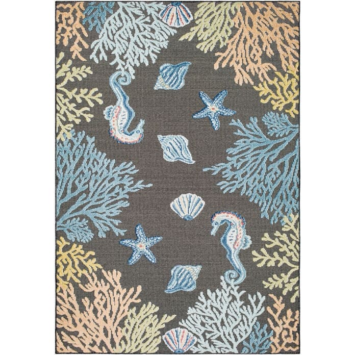 Livabliss Lakeside Coastal Indoor/Outdoor Area Rug