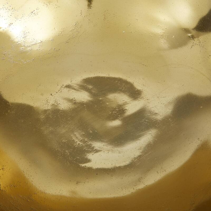 Aluminum Metal Decorative Bowl - Set of 3 Gold - Roche River Decor