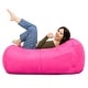 preview thumbnail 14 of 62, Jaxx 4' Lounger Bean Bag Chair Fucshia