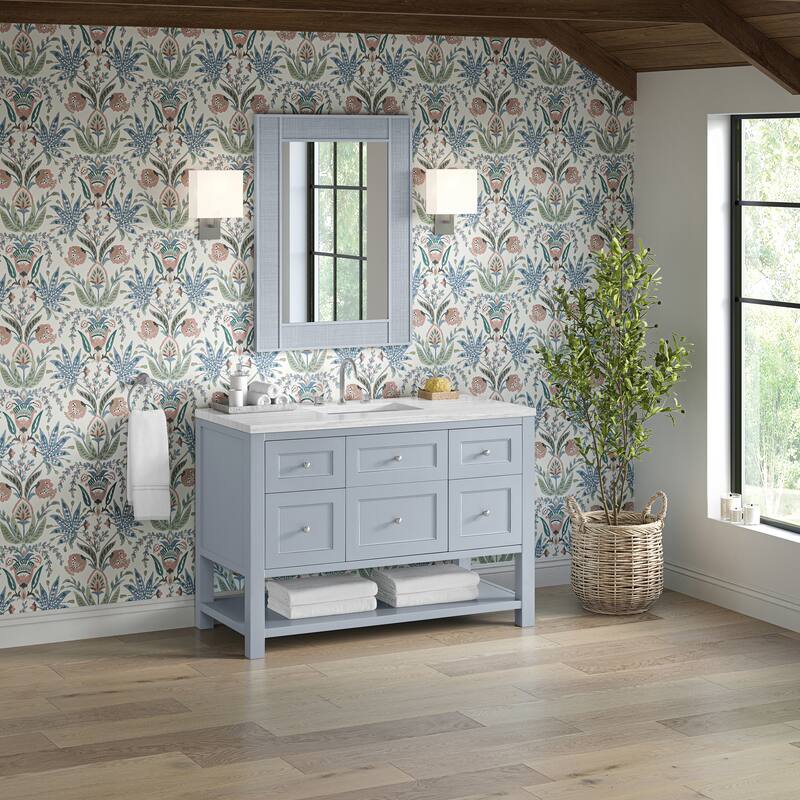 Breckenridge 48" Single Vanity, Serenity Blue - 48