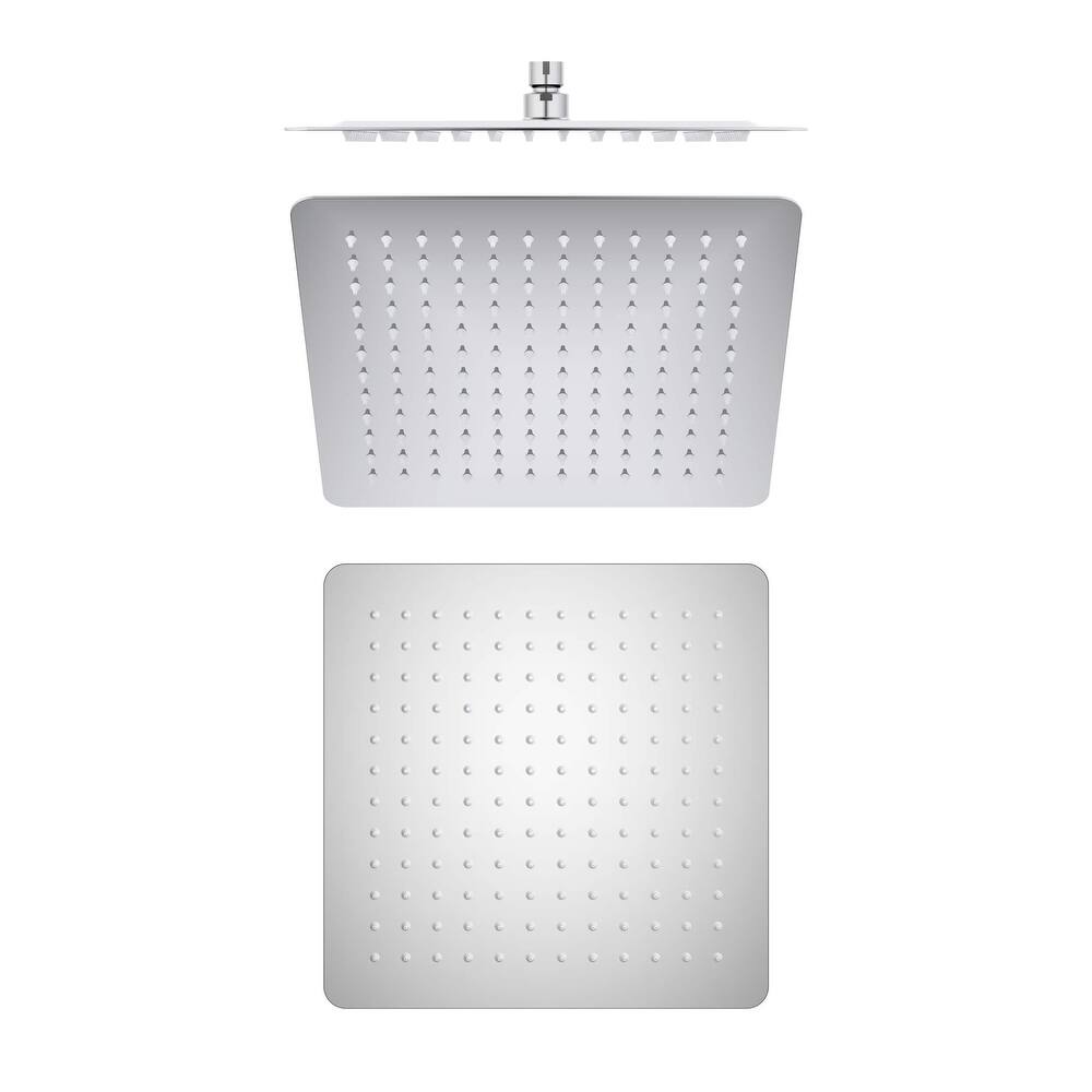 Cube 12" Metal Ultra Thin Profile Rain Shower Head 1.75 GPM