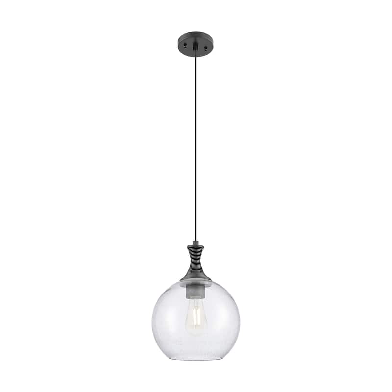 Innovations Lighting Downtown Urban - Astor - 1 Light 10" Metal Detailed Cord Hung Mini Pendant