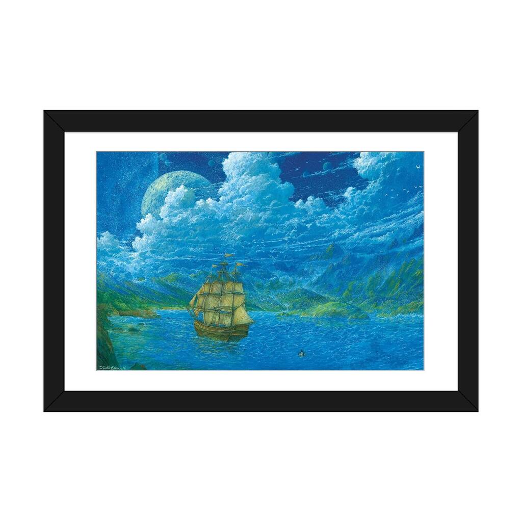 iCanvas "Treasure Island" by Toshio Ebine