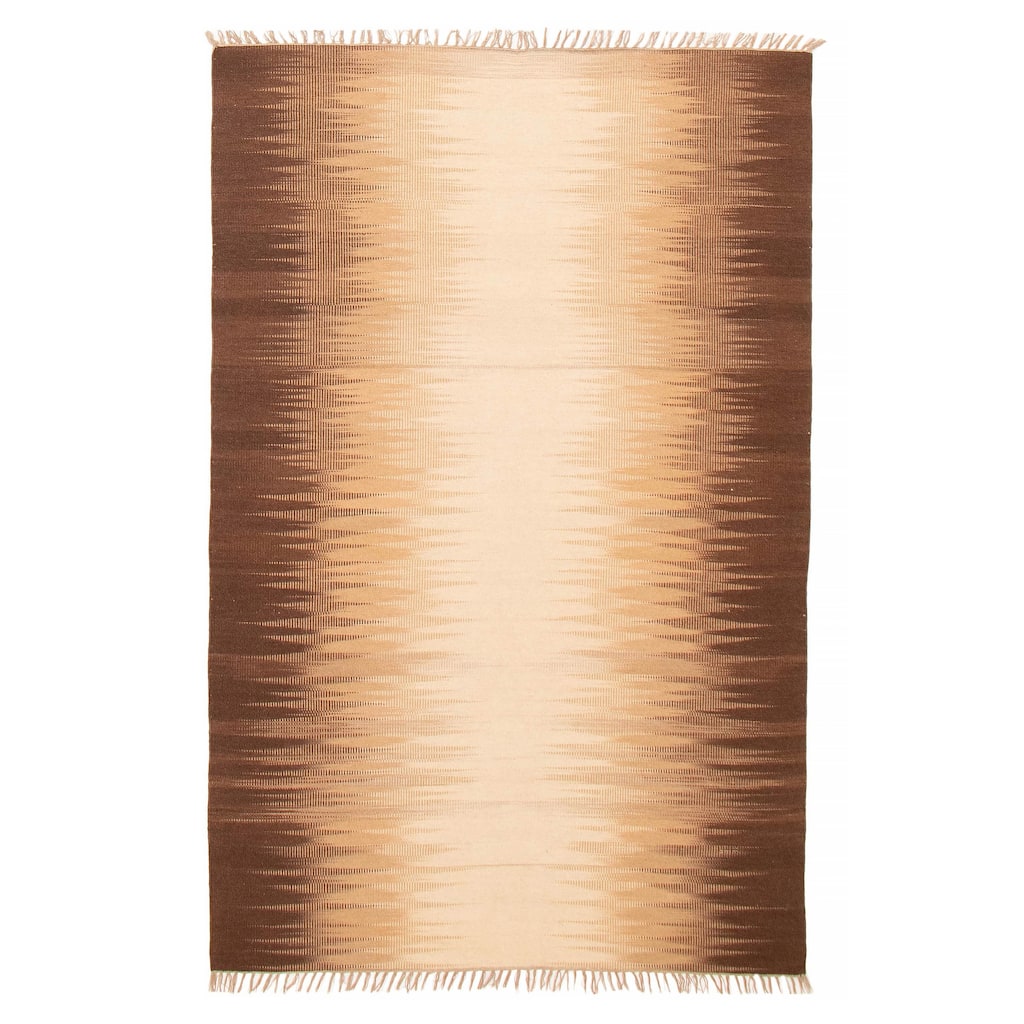 Ankara Brown Kilim 5'0" x 8'0" - 5'0 x 8'0