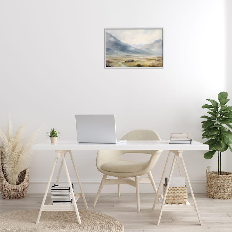 Stupell Faded Mountain Secrets Framed Giclee Art Design By Franklyn Gregory