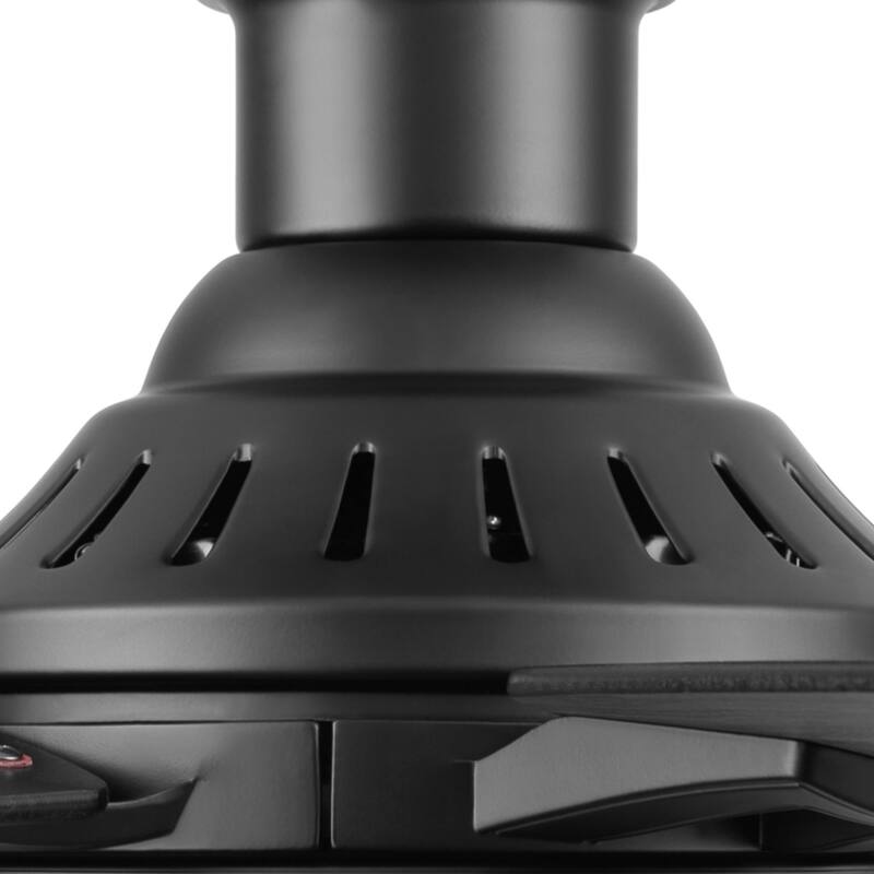 52" Honeywell Radstock Contemporary Ceiling Fan with Color Changing Light, Remote Control - 52 Inches