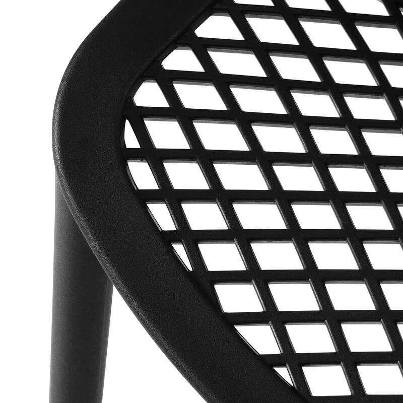 Frond and Form Outdoor Stacking Dining Side Chair (Set of 2)