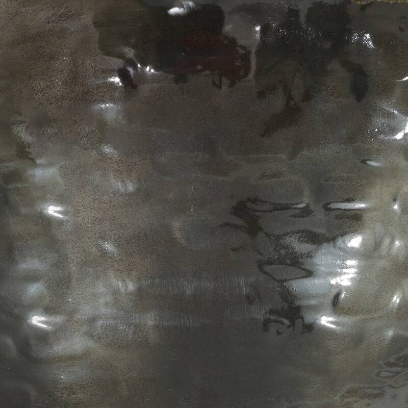 Pasargad Home Helios Drum Shape Coffee Table - W39" x D34.5" x H14.5"