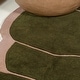 preview thumbnail 8 of 12, JONATHAN Y Mosaic Modern Border Geometric Handwoven Wool Green/Pink Area Rug